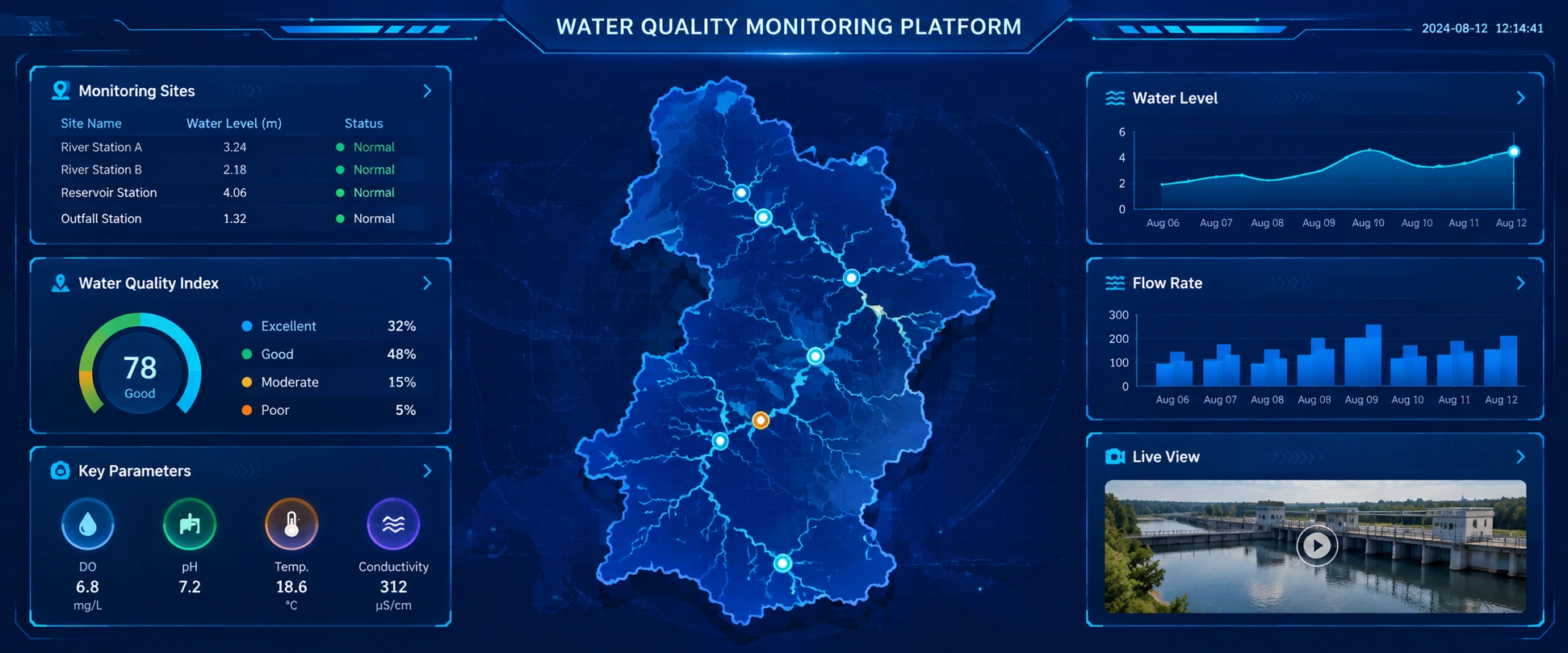 water quality monitoring platform
